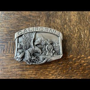 1984 Siskiyou Buckle Co. I-23 California Commemorative Belt Buckle